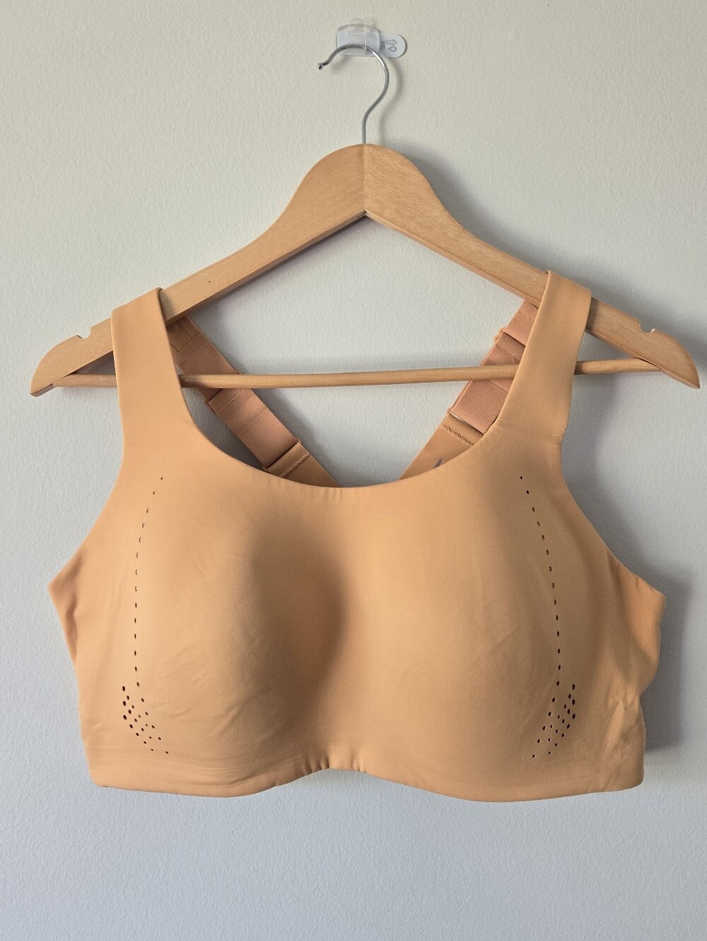 NWOT/EUC 40D Lululemon AirSupport Bra *High Support, C-DDD Cups, Warm Apricot